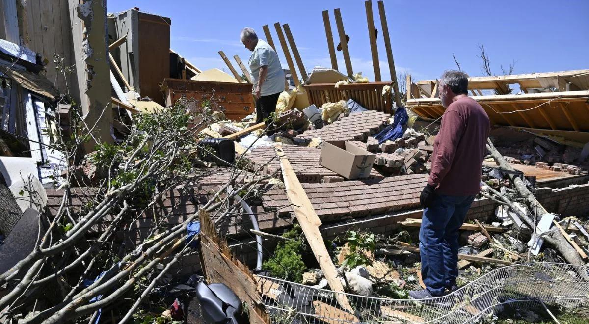 Tragedia pogodowa w USA. Tornada zabiły 23 osoby, ogromne zniszczenia