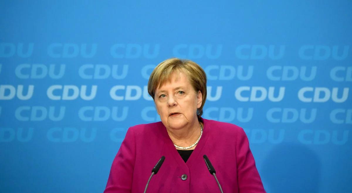 Angela Merkel potwierdza, że nie będzie ubiegać się o przywództwo w CDU
