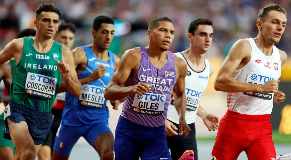 Lekkoatletyczne MŚ: Michał Rozmys odpadł w eliminacjach biegu na 1500 metrów 