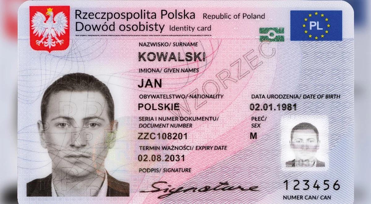 Odcisk palca, podpis posiadacza. Tak będą wyglądały nowe dowody osobiste