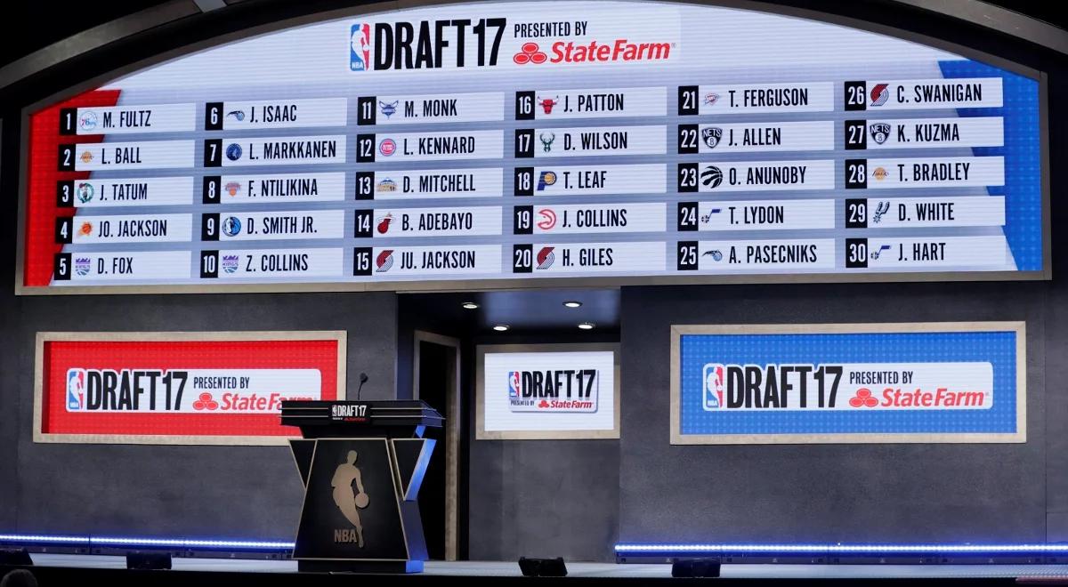 NBA: draft bez większych niespodzianek. Fultz trafia do Filadelfii, Karnowski nie został doceniony