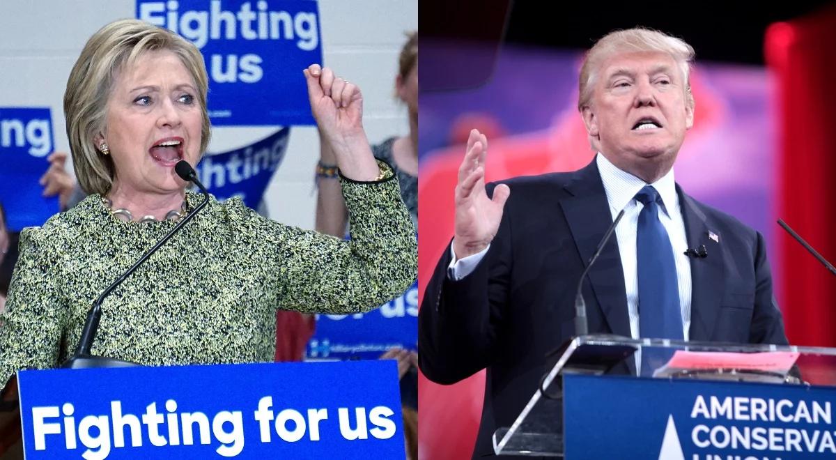 Kampania w USA na ostatniej prostej. Clinton i Trump idą łeb w łeb