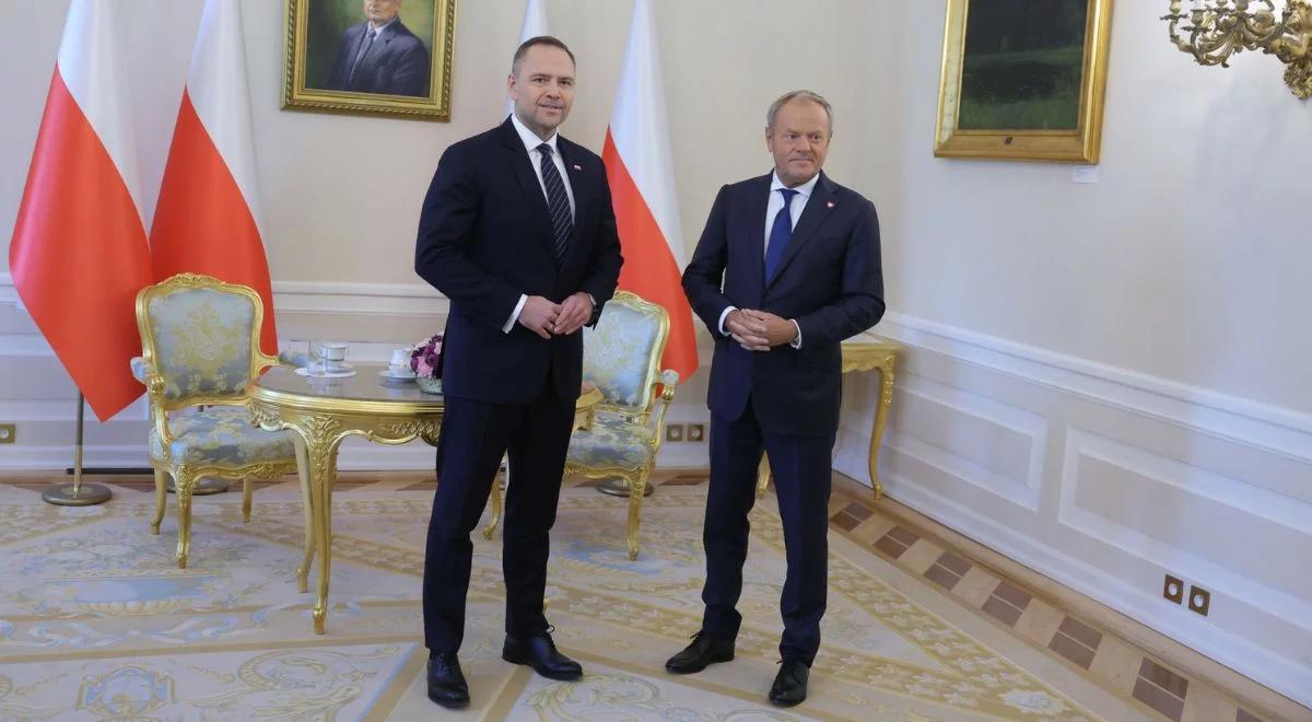 Onet: będzie kolejne spotkanie Nawrocki-Tusk