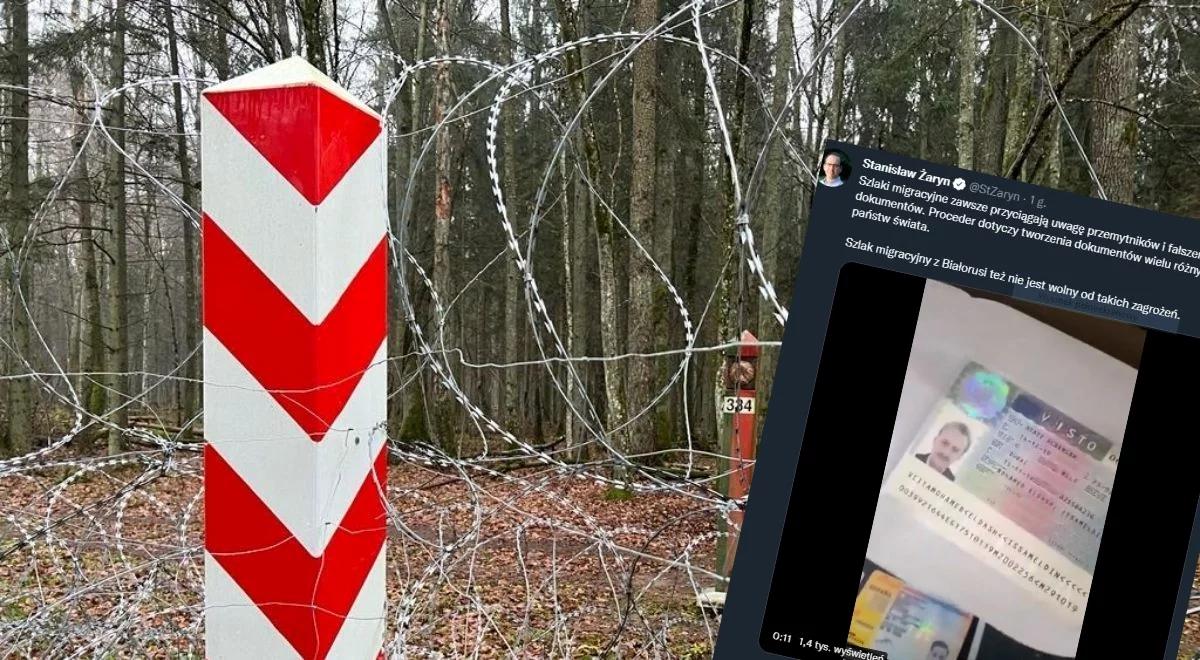 Kryzys migracyjny na granicy. Stanisław Żaryn ostrzega przed fałszerzami dokumentów