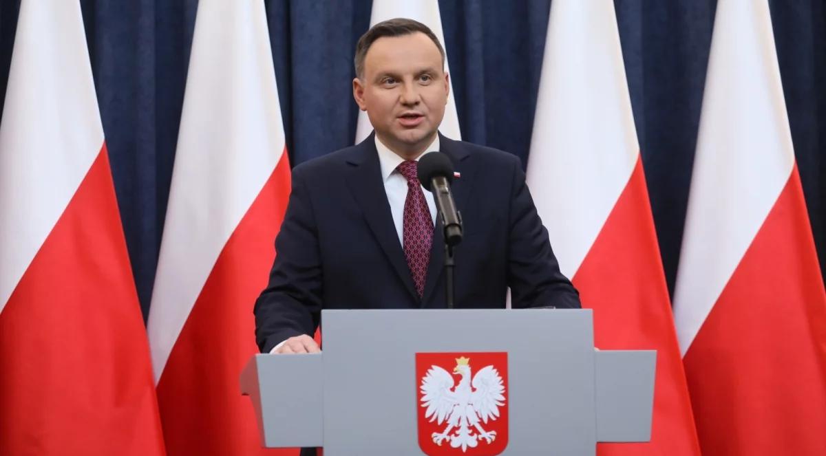 Prezydent: podpisze ustawy o Sądzie Najwyższym i Krajowej Radzie Sądownictwa