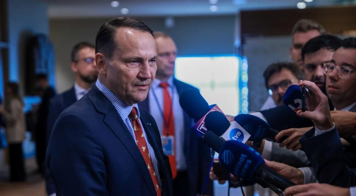 Sikorski w ONZ ostrzega Rosję. "Putin liczy się tylko z odważnymi"