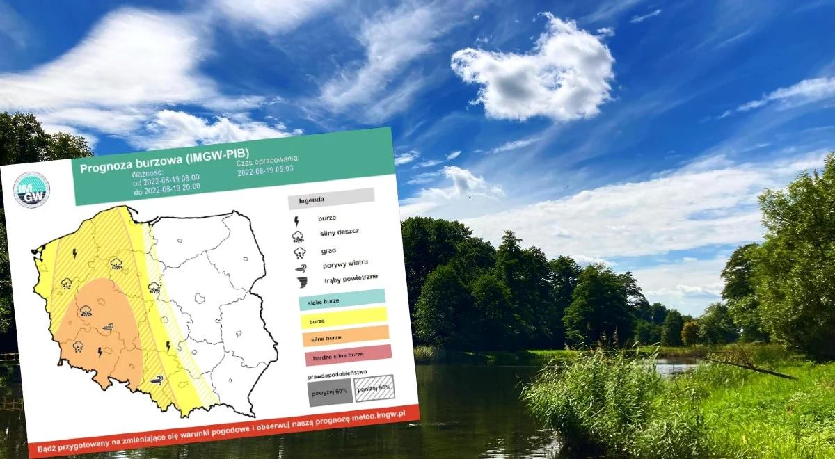 Piątek słoneczny i upalny, na zachodzie burze. Sprawdź najnowszą prognozę pogody