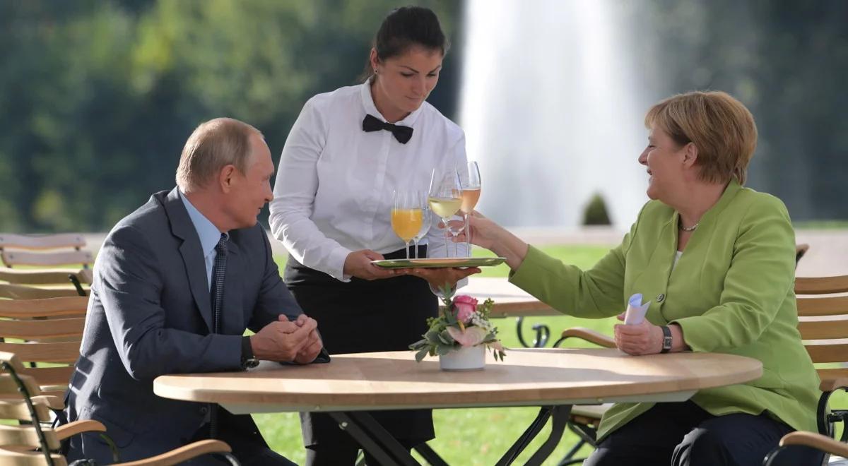 Po spotkaniu Angeli Merkel i Władimira Putina