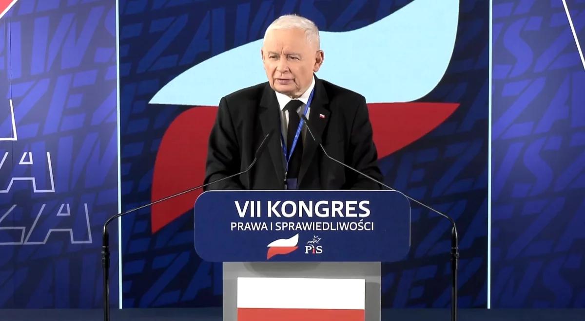 Kongres PiS w Przysusze. Kaczyński: mieliśmy przeciw sobie potężną koalicję