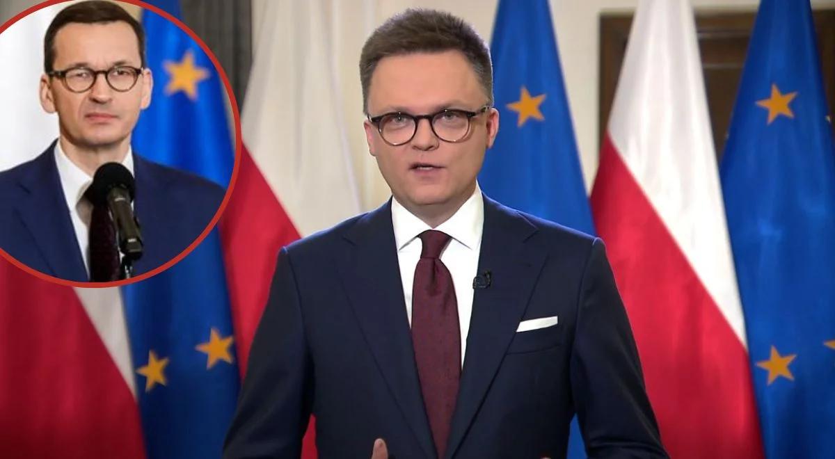 "Spotkam się z premierem". Marszałek Sejmu o powołaniu rządu Mateusza Morawieckiego i exposé