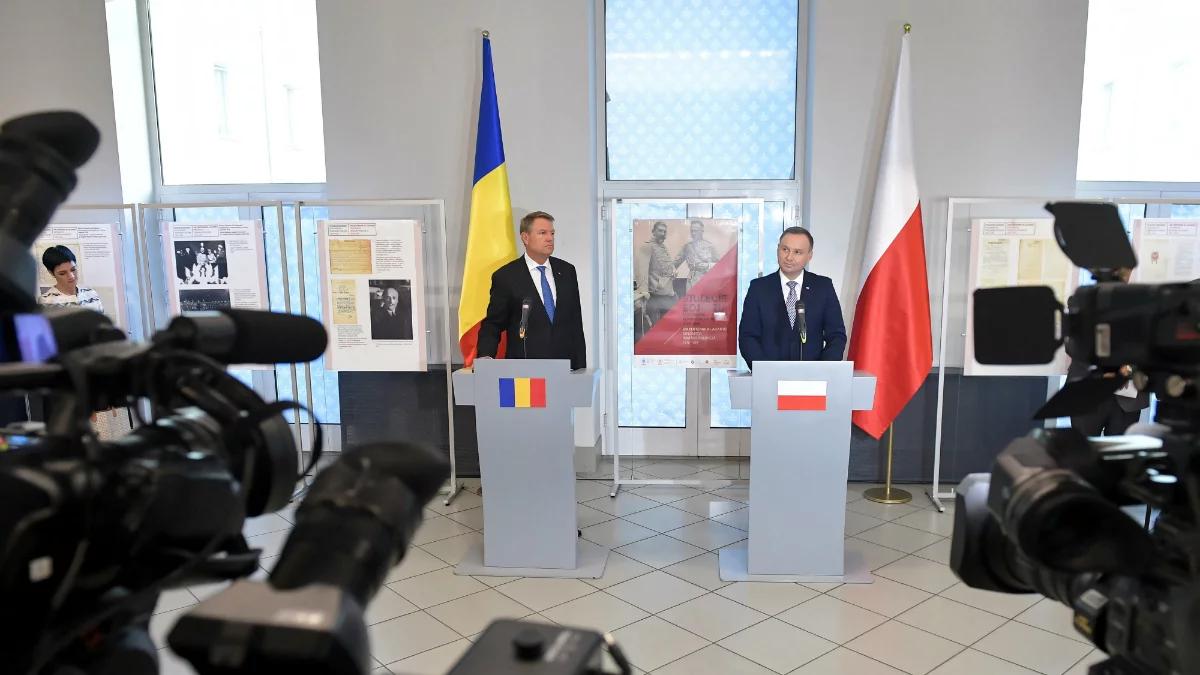 Andrzej Duda i Klaus Iohannis o relacjach polsko-rumuńskich