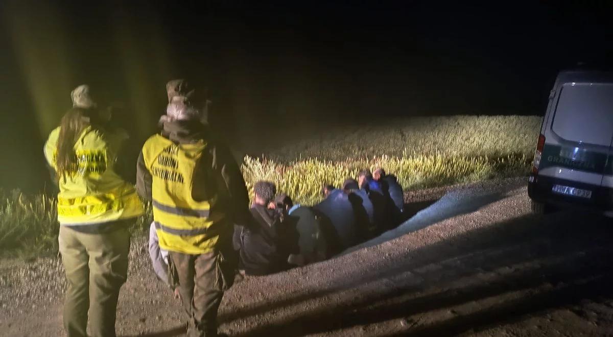 Nocna akcja na granicy z Litwą. Zatrzymano siedmiu migrantów