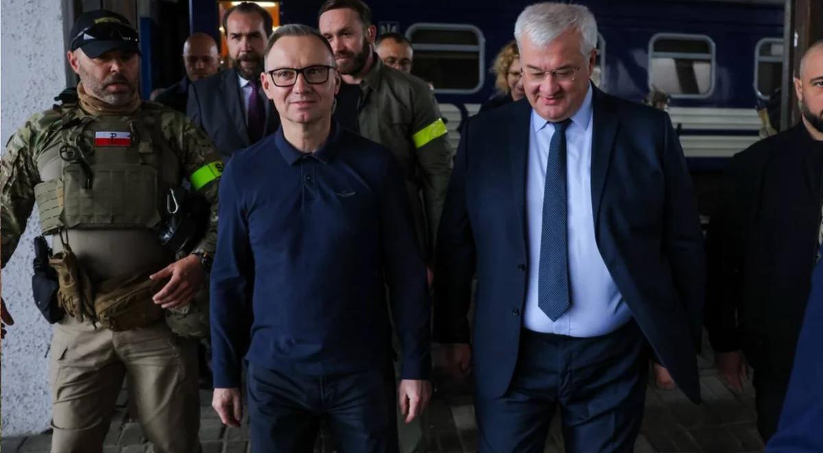 Andrzej Duda z niezapowiedzianą wizytą w Kijowie. Spotka się z Zełenskim 