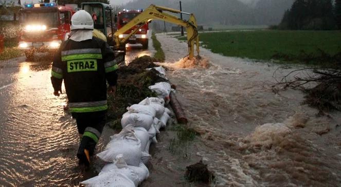 Ulewy na południu Polski. Strażacy interweniowali ponad 2,4 tys. razy