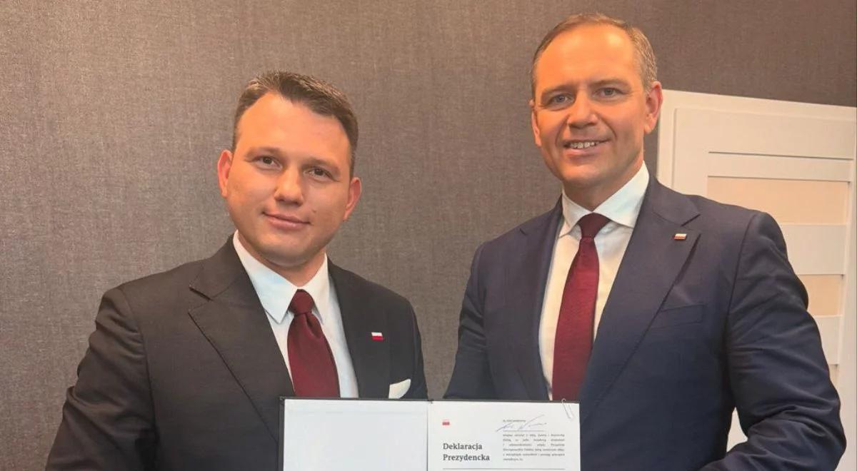 Mentzen zwrócił się do Nawrockiego. "Liczę na to"