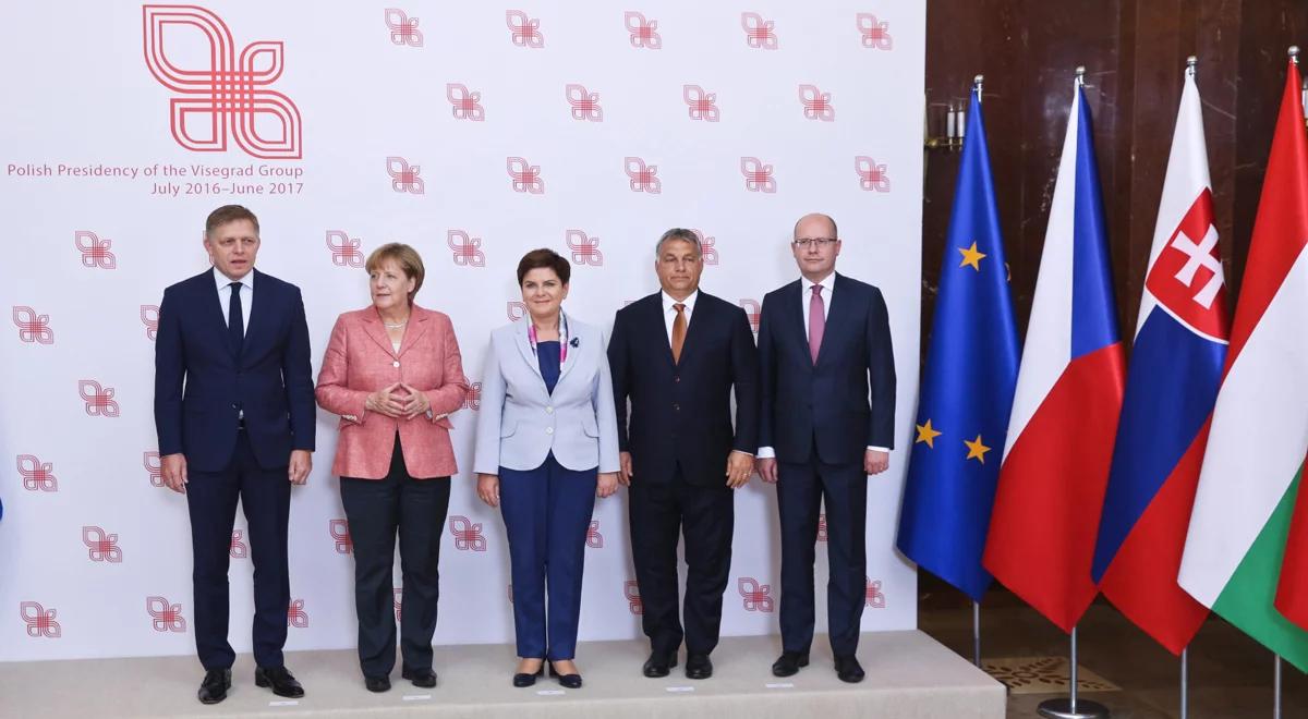 Świat w Południe: Angela Merkel w Warszawie