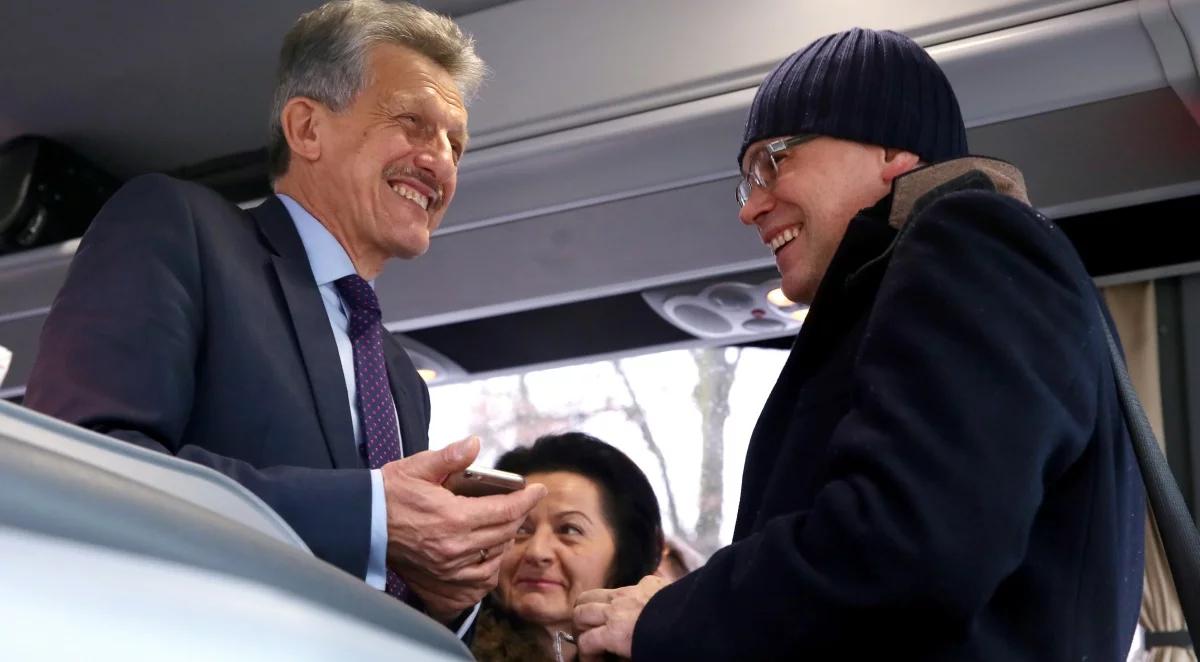 Przedstawiciele rządu na wyjazdowym spotkaniu klubu parlamentarnego PiS w Jachrance