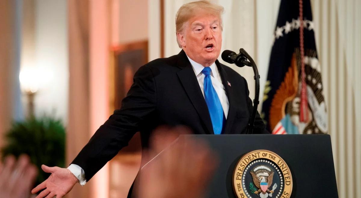 Prezydent USA Donald Trump zadowolony z wyników wyborów do Kongresu
