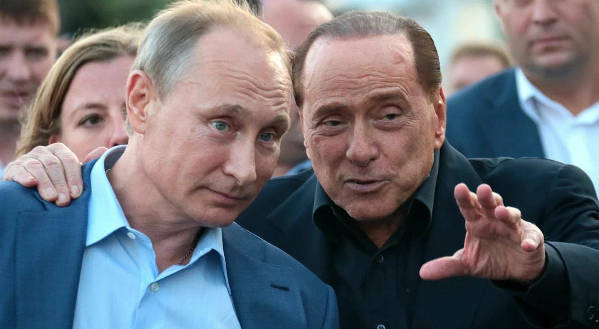 Berlusconi na urodzinach Putina. Zaskakujący prezent b. premiera Włoch