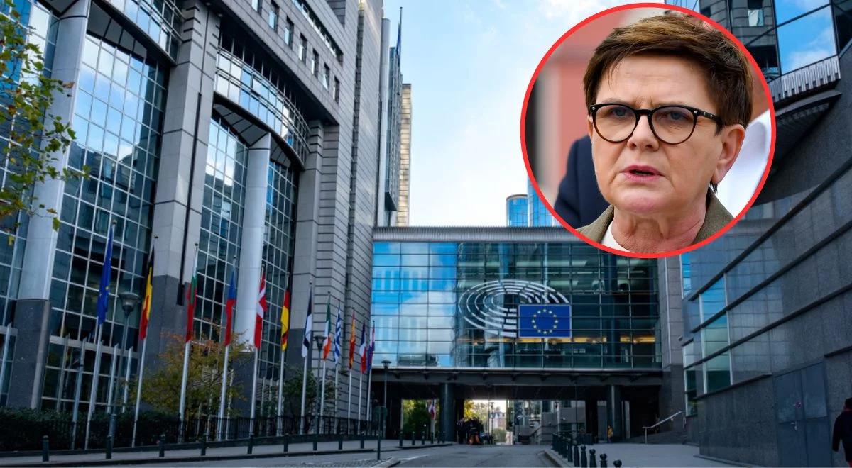 Plan centralizacji UE. Szydło: wspólnie możemy zatrzymać zamach na traktaty europejskie