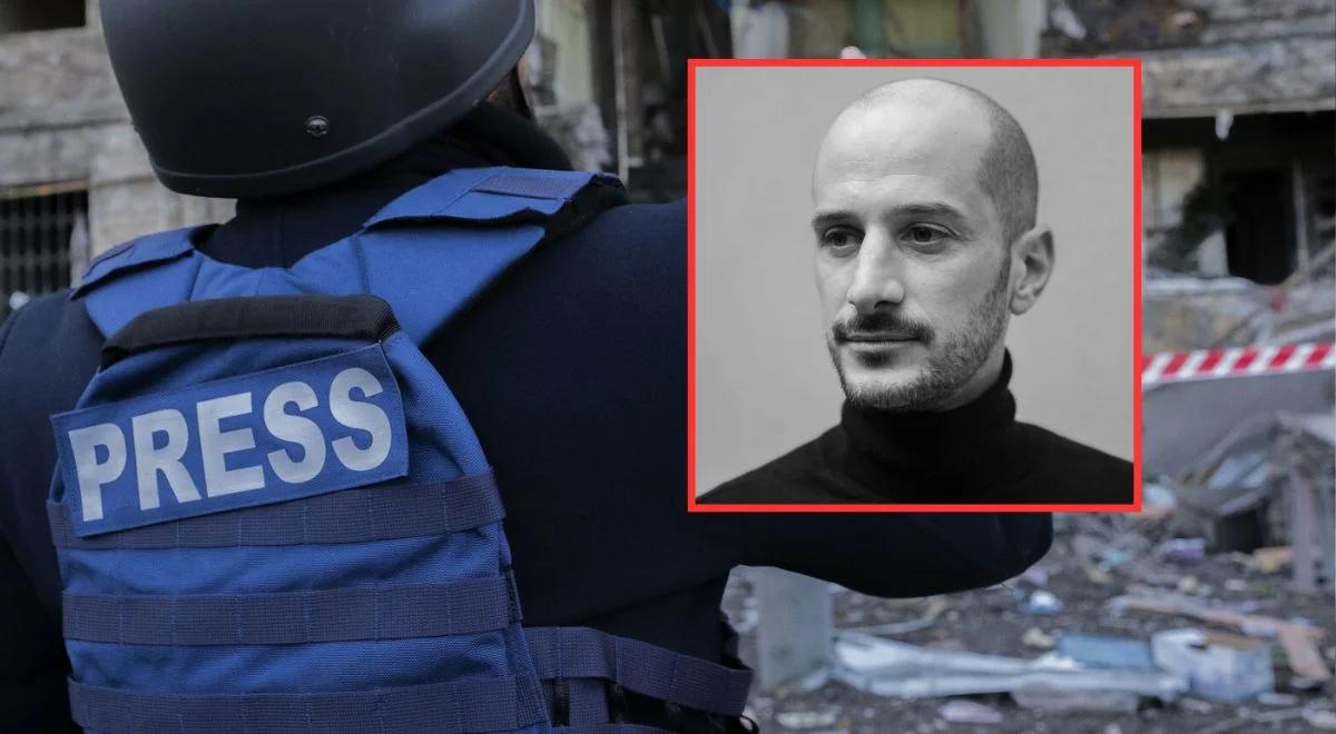 Ukraina. Francuski dziennikarz zginął w ataku rosyjskiego drona