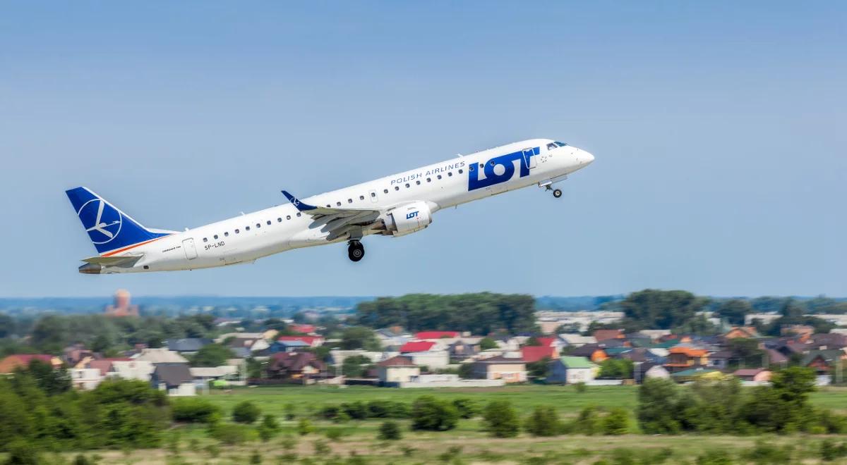 Nowe samoloty typu Embraer 195 dołączą do floty LOT-u