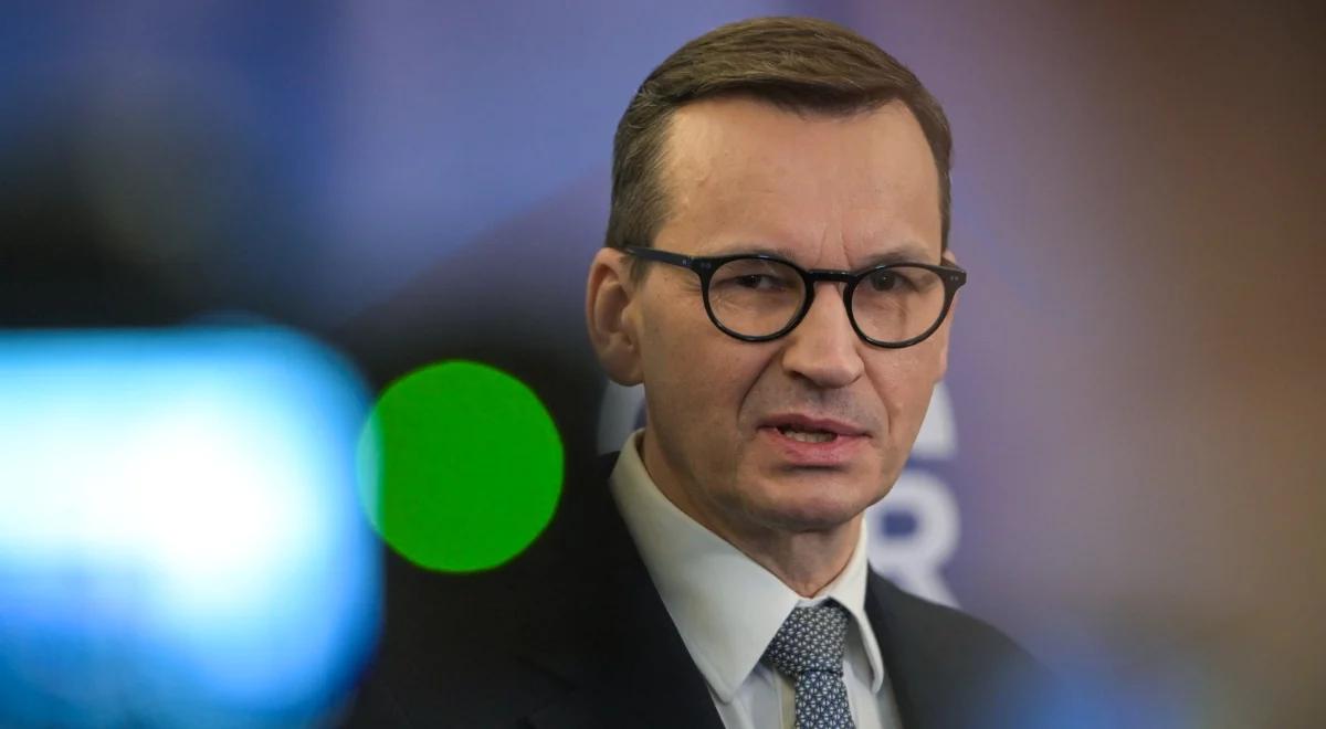 Morawiecki odpowiada na wniosek prokuratury. "Chętnie się zrzeknę immunitetu"