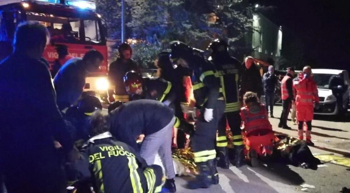 Panika we włoskiej dyskotece po rozpyleniu substancji. Sześć ofiar śmiertelnych