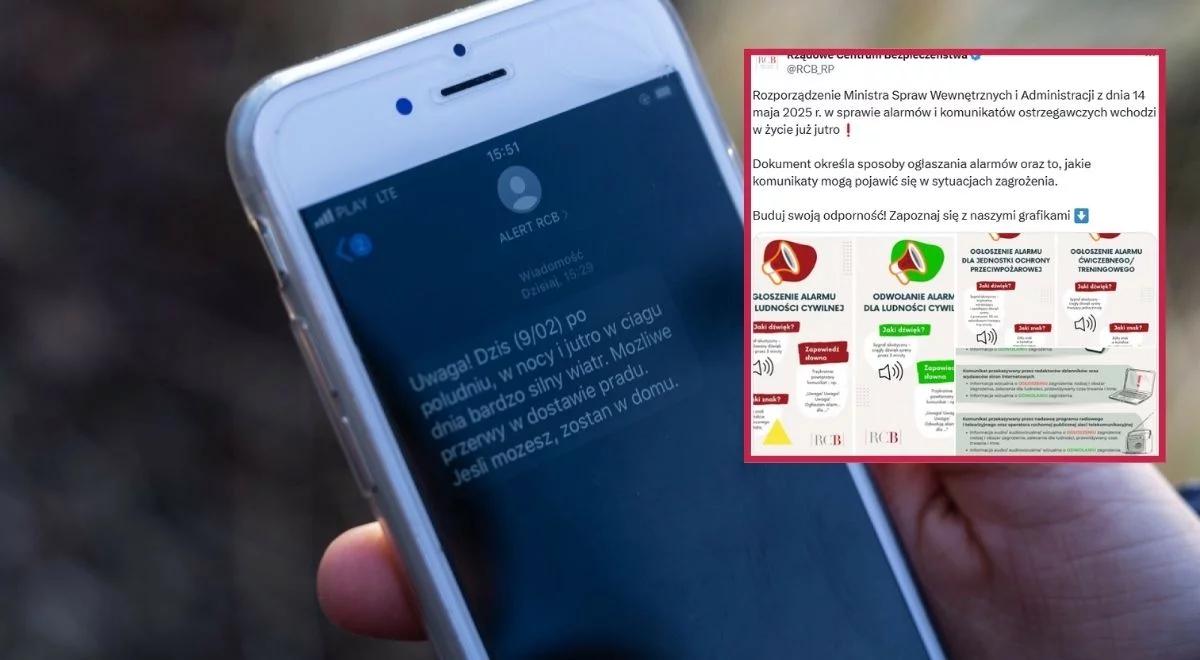 Nowe zasady ogłaszania alarmów i komunikatów. Co warto wiedzieć?