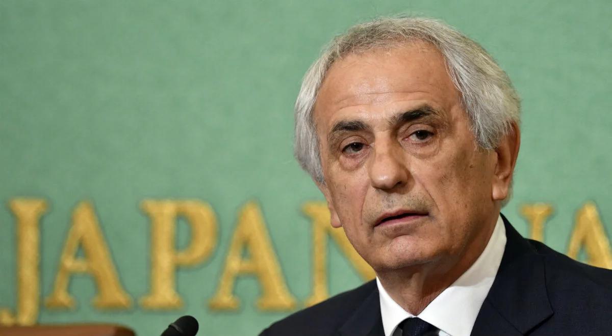 Rosja 2018: Vahid Halilhodzić odpiera zarzuty japońskiej federacji. "Prezes mógł mi wcześniej coś powiedzieć"