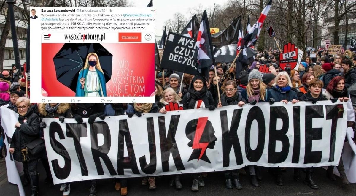 "Skandaliczna grafika" z Matką Bożą. Ordo Iuris złoży zawiadomienie do prokuratury