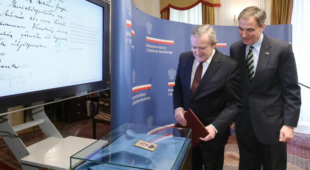 Utracona podczas wojny miniatura "Portet damy" wraca do Wrocławia. Wszystko dzięki wysiłkom FBI i resortu kultury