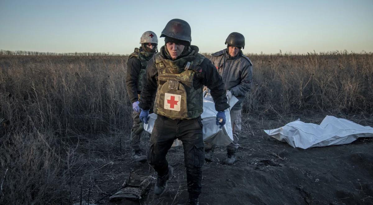 Ukraina odzyskała ciała poległych żołnierzy. Identyfikacja niebawem