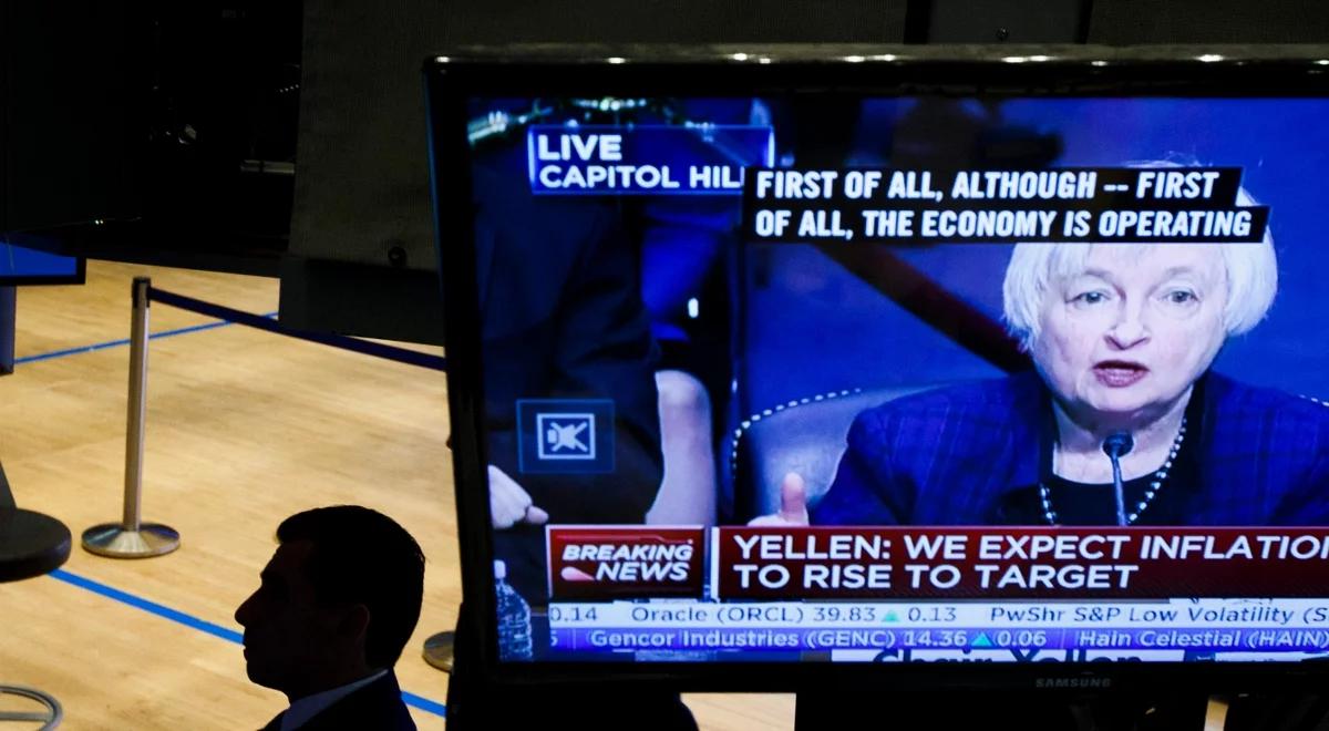 Wall Street na plusie, szefowa Fed spodziewa się podwyżki stóp