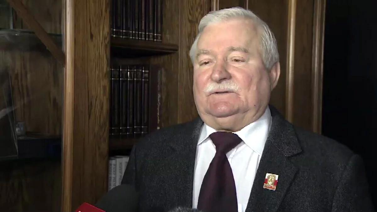 Lech Wałęsa o aktach TW "Bolka: bez mojej zgody wpisano mnie na TW