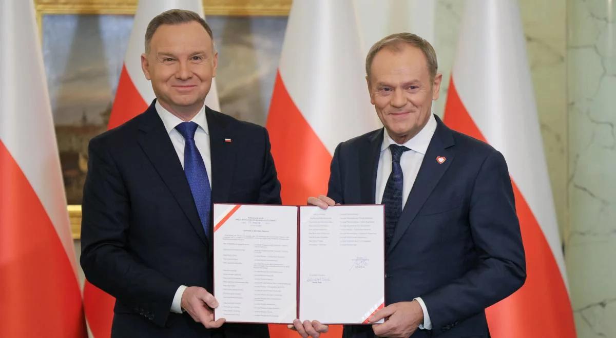 Napięte relacje Duda - Tusk. Publicysta: czas gra na korzyść rządu 