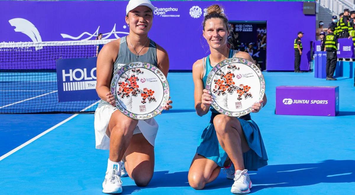 Katarzyna Piter sięgnęła po deblowy tytuł. Polka odwróciła losy finału