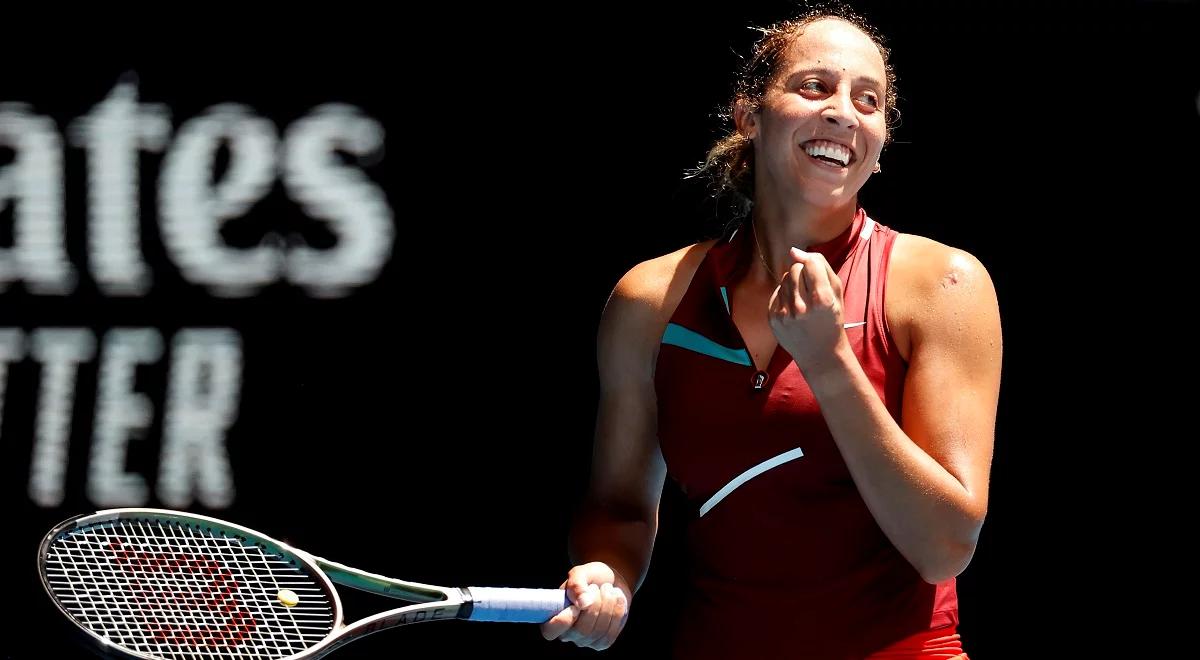 Australian Open: Madison Keys znów sprawiła niespodziankę. Amerykanka zagra w półfinale