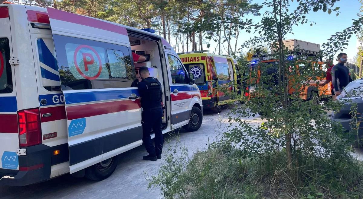 O krok od tragedii w Łebie. Piątka dzieci i dorosły tonęli w morzu. "Uratował ich cud"