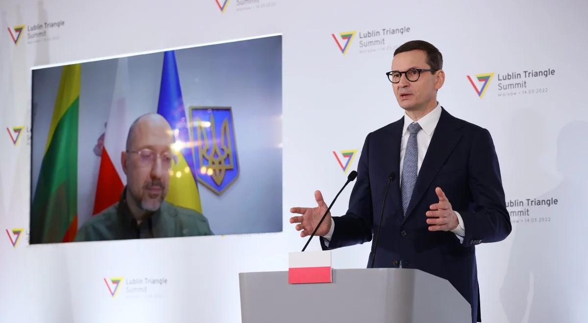 Premier: każdy TIR na granicy polsko-białoruskiej jest sprawdzany, czy nie przewozi towarów tzw. podwójnego użytku