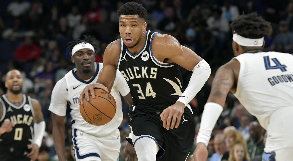 NBA: kolejna porażka Milwaukee Bucks. Nie pomógł świetny występ Giannisa