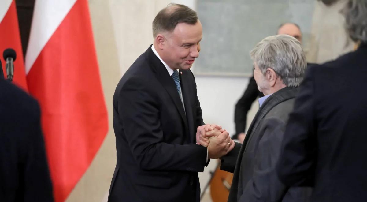 Andrzej Duda żegna Szewacha Weissa. "To wielka strata dla polsko-izraelskich relacji"