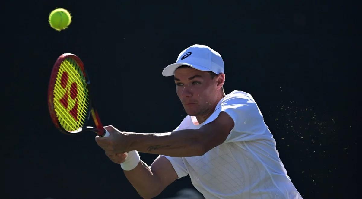 Niespodzianka Kamila Majchrzaka. Polak w trzeciej rundzie Wimbledonu!