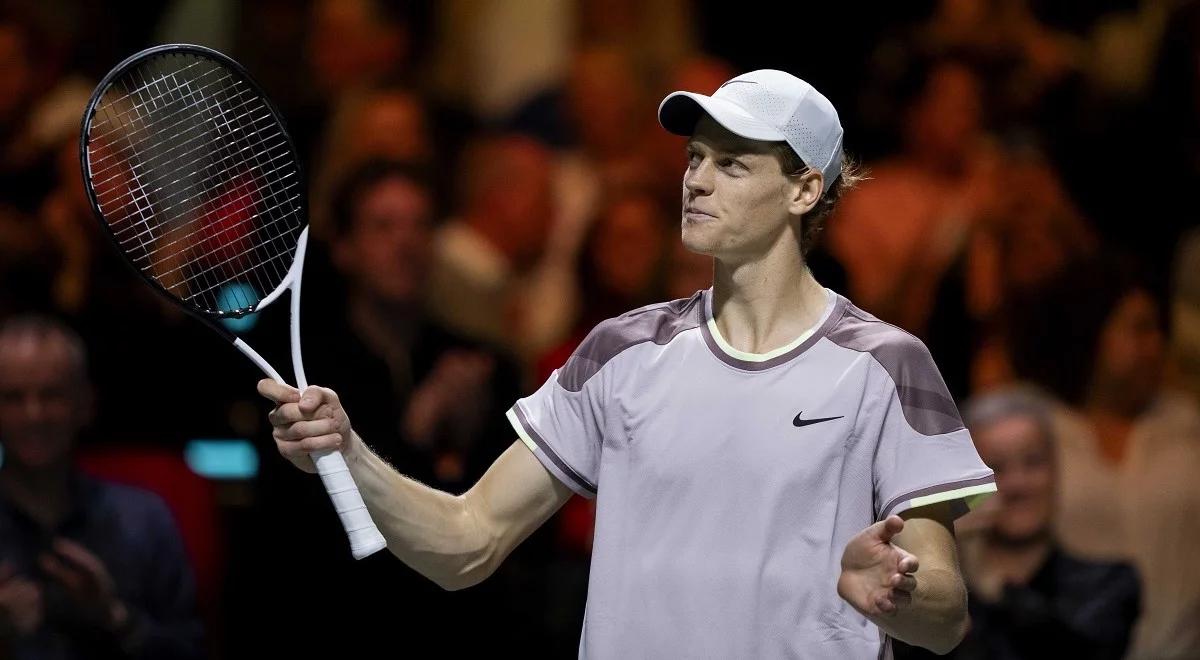 ATP Rotterdam: Jannik Sinner się nie zatrzymuje. Włoch przeszedł do historii