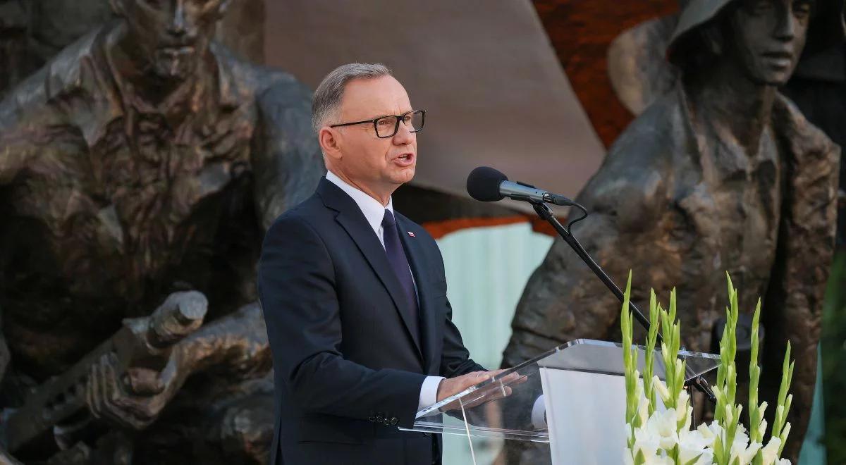 Andrzej Duda przed rocznicą powstania warszawskiego. "Polska musi być silniejsza"