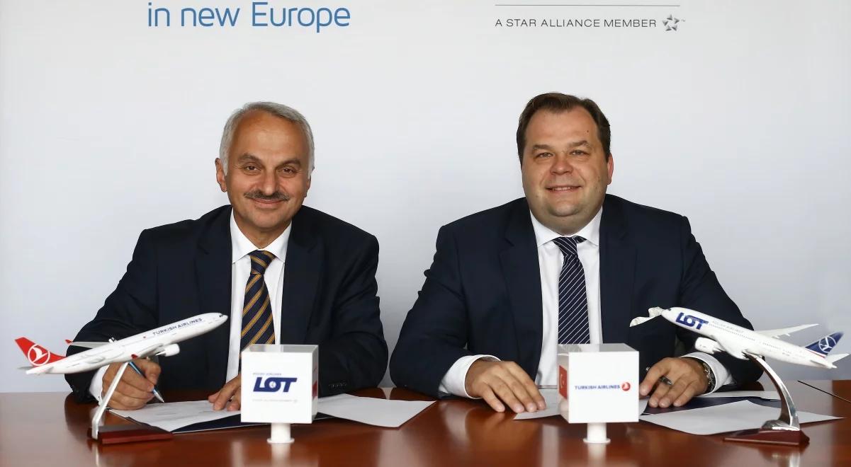 LOT i Turkish Airlines podpisały porozumienie o partnerstwie strategicznym. Wstęp do umowy joint venture