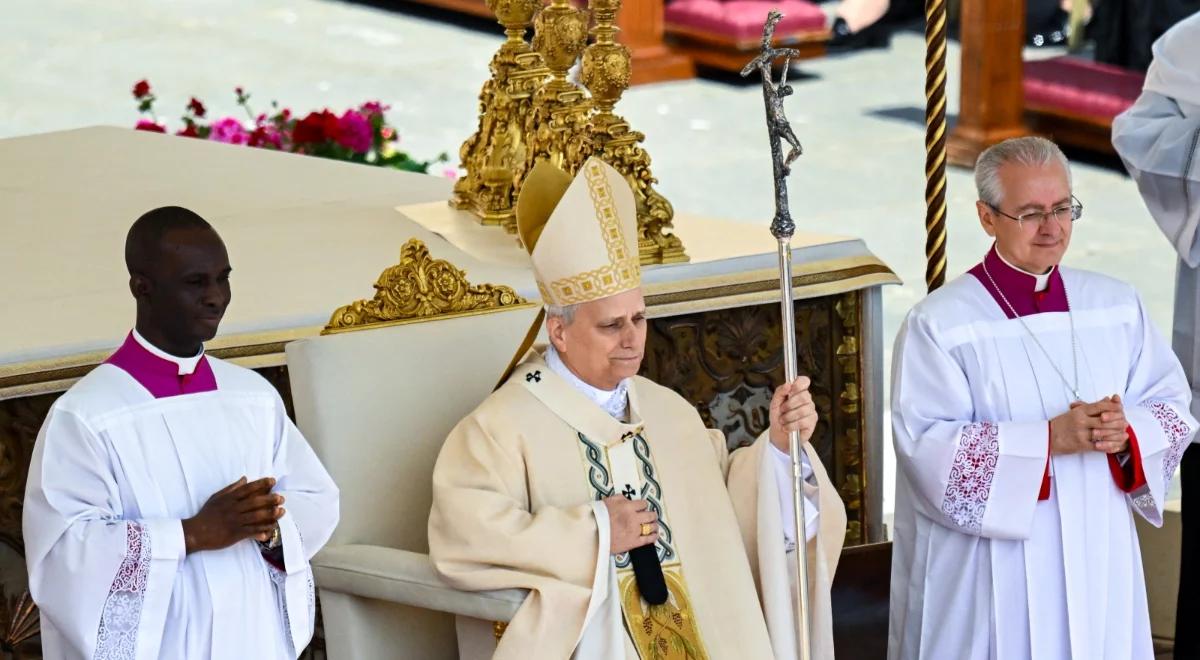 "Abyśmy wszyscy byli zjednoczeni w jedną rodzinę". Pierwsze kazanie Leona XIV