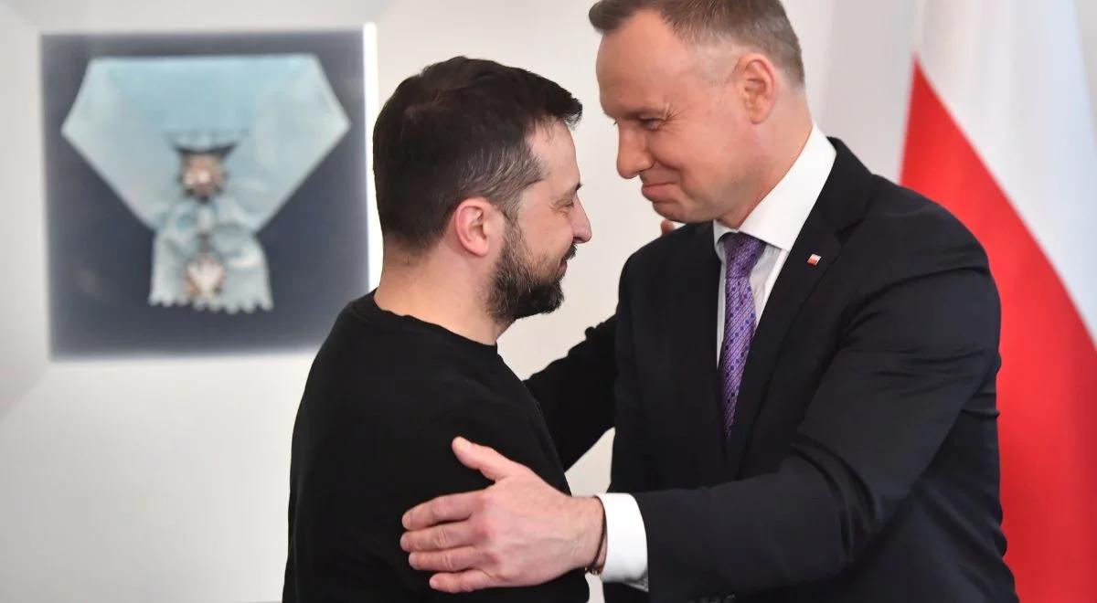 "Naród polski pomógł Ukrainie wytrwać". Prezydent Zełenski z okazji Święta Niepodległości