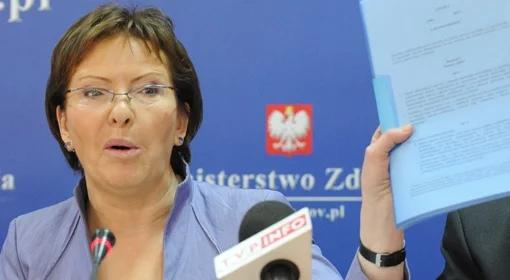PiS złożył wniosek o wotum nieufności wobec minister zdrowia Ewy Kopacz