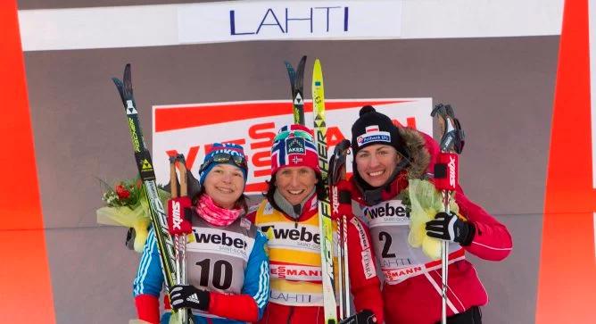 Bjoergen nie dała się zaskoczyć w finale sprintu w Lahti